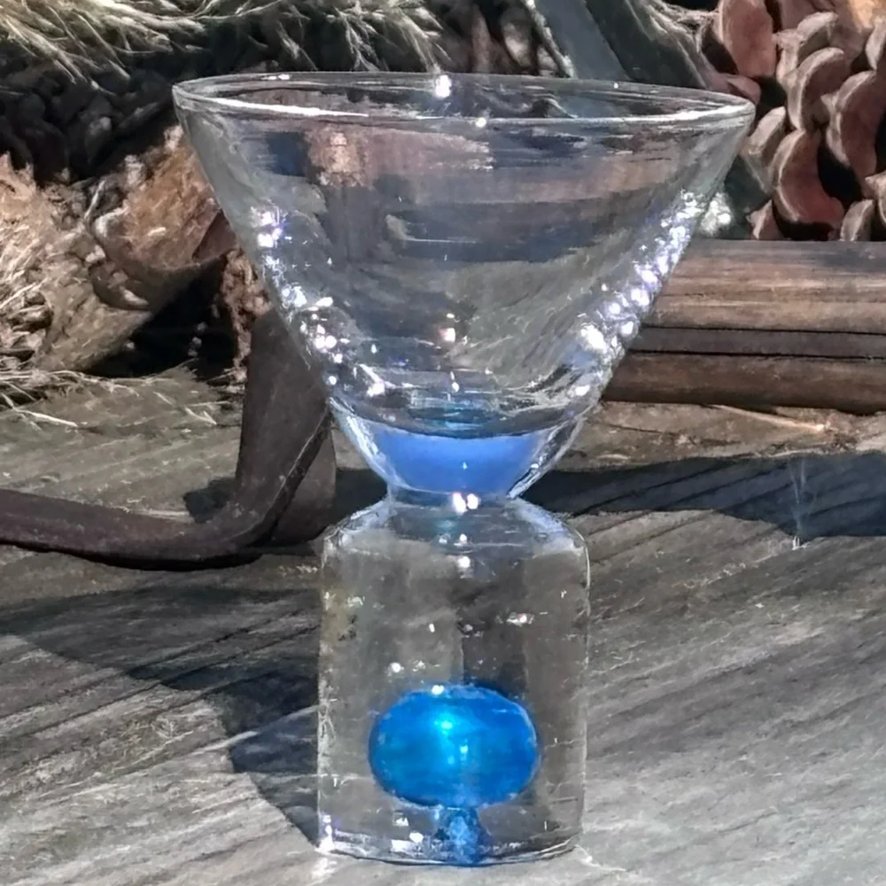 Fun and Unique Handblown Shot Glass! - Picture 3 of 10